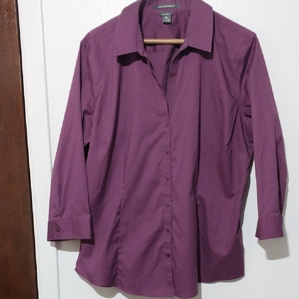Eddie Bauer Deep Purple Women's Shirt